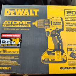 DeWalt Atomic Series 1/2 In Drill/Driver Kit