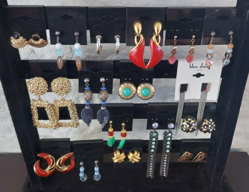 Selection of Costume Jewelry Earrings. $5 each.