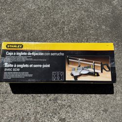 Stanley Clamping Mitre Box Saw