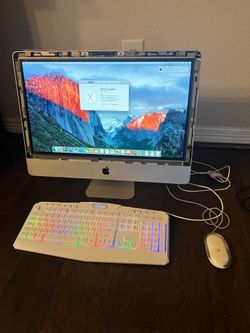 iMac 21.5” A1311 all-in-one Desktop Intel Core 2 Duo 3.06Ghz 8GB DDR3 500GB SATA iSight Camera OSX El Capitan