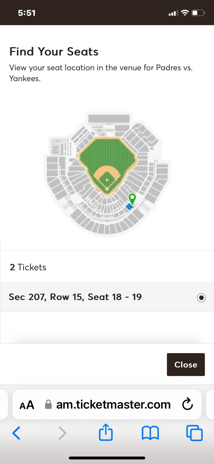 2 Tickets