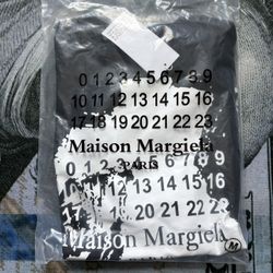     Maison Margiela — Paint Splatter / Numbers T-Shirt, Black