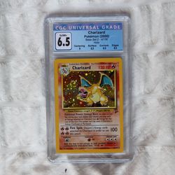 Base set 2 Charizard holo cgc 6.5