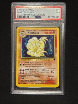 Pokémon TCG • PSA 7 Pokémon Legendary Collection Holo Ninetales #17