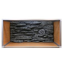 Reptile rock background Zen Habitats 4 x 2 size limited edition