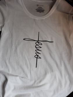 New woman's Jesus shirt