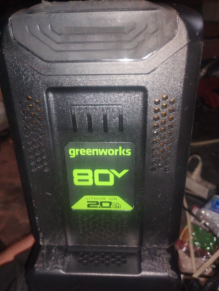 80 V Green works Lithium Ion Battery 2.0AH /