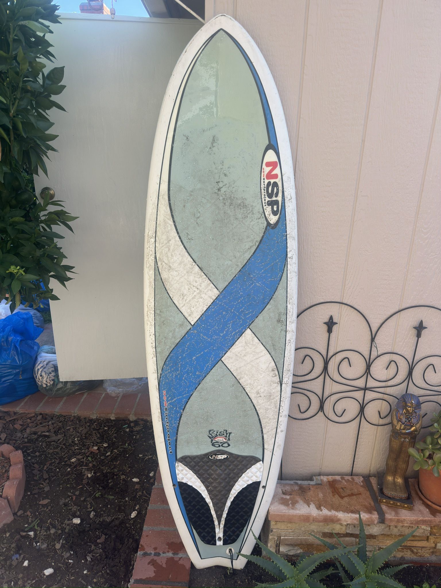 NSP 6’0 Funboard Fish Surfboard