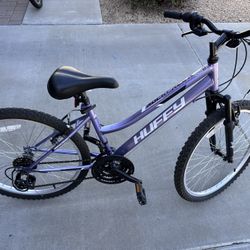 Purple Huffy 24" Rock Creek Mountain Bike