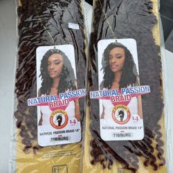 Natural Passion Braid 14"
