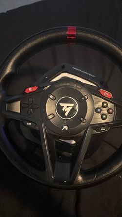 thrust master wheel and pedals