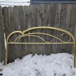 Vintage Brass Headboard
