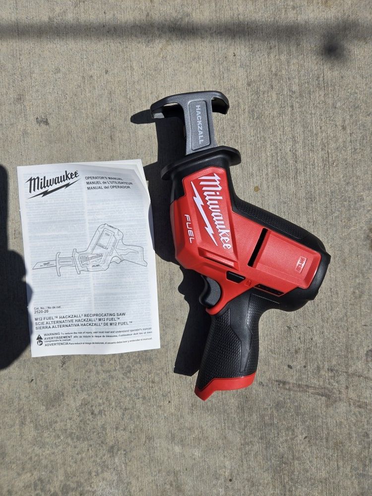 Milwaukee 12v Fuel Hackzall Brushless Brand New Tool Only
