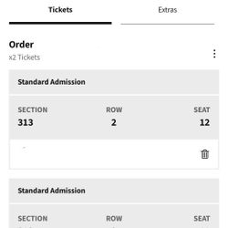 2 Tickets Para Ricardo Arjona En Miami. Abril 7