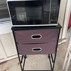 Small Microwave With Stand