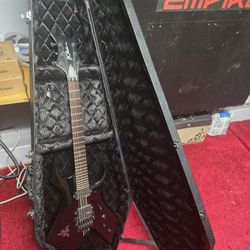 BC Rich Warlock Core-X guitar and Vox amp bundle