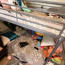 Ikea Twin Bunk bed With mattresses 