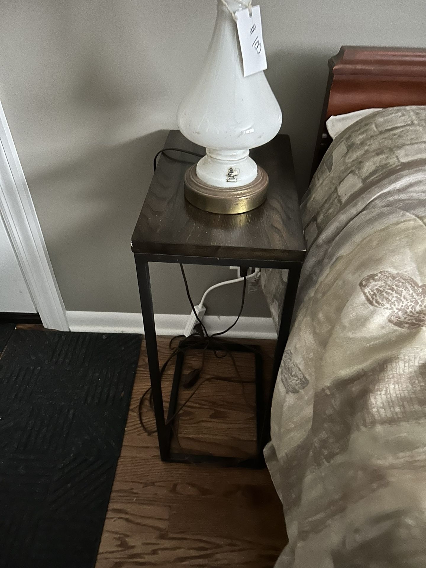Black Side Table