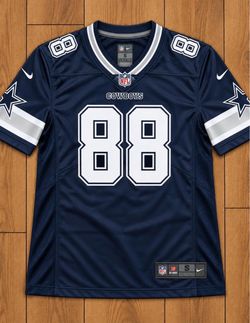 Lamb Jersey blue fully stitched (Small to 3X)