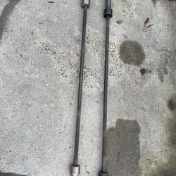 Two 45# Barbells