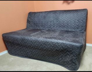 IKEA futon 
LYCKSELE LÖVÅS
Sleeper sofa, Knisa light gray