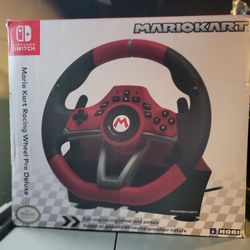 HORI Mario Kart Racing Wheel Pro Deluxe Nintendo Switch