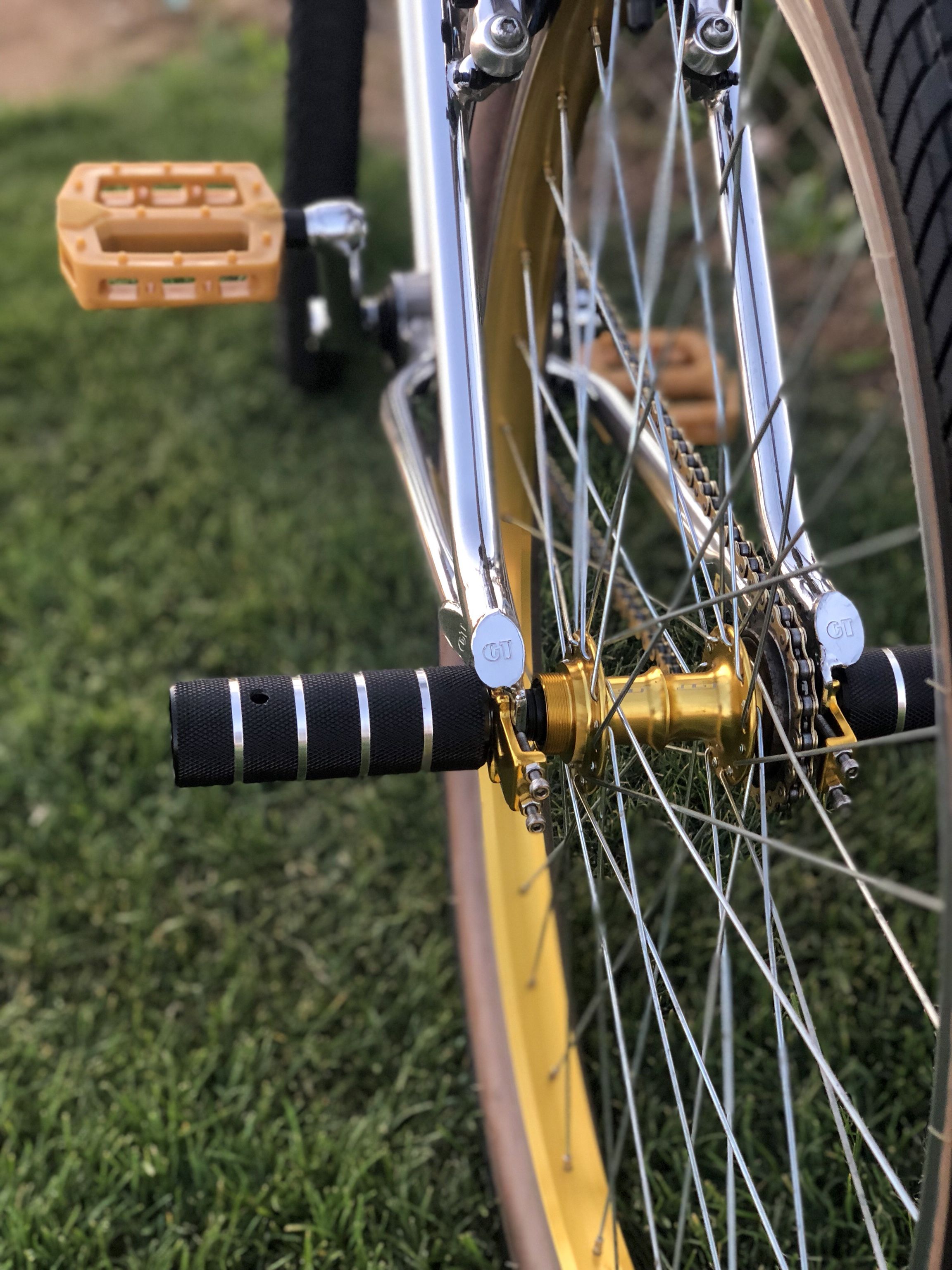 2012 CHROME GOLD 26“ GT PRO PERFORMER RARE BMX TRANS AM BIKE BICYCLE