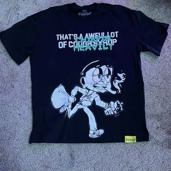 Awful lot of cough syrup shirt size medium