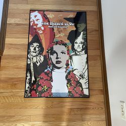 Wizard Of Oz Over The Rainbow Pop Art Poster 24 X36 Well Protected. 