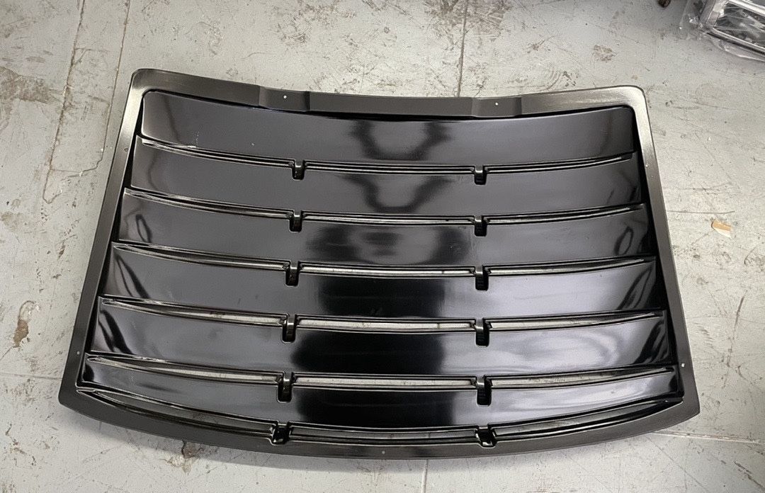 Rear Window Windshield Louvers Cover 94-04 Ford Mustang Coupe