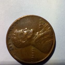 1946:S Penny.   Off Set.  $$