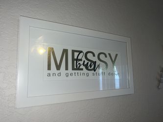 Wall Frame With Motivational Quote 