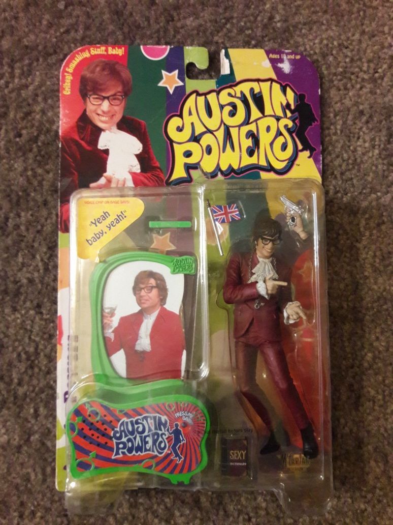 McFarlane Toys Austin Powers Series 1 Action Figure - NEW IN BOX