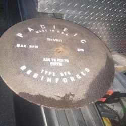 4 Industrial Grade Cut Off Wheels For Chopsaw....Thick Blades...