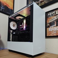 Custom Gaming PC Computer Desktop Intel 9600k, GTX 1080, 16GB DDR4, NZXT, Water Cooling, RGB, PS4 PS5 Xbox