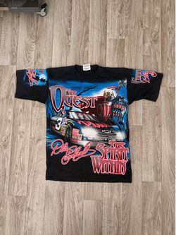 Vintage dale earnhardt “the quest” nascar shirt