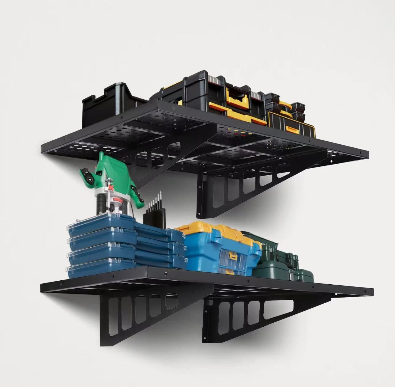 2-Pack 2x3ft Garage Wall Shelving, Garage
