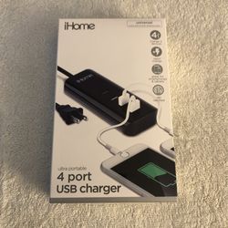 iHome 4 Port USB Charger