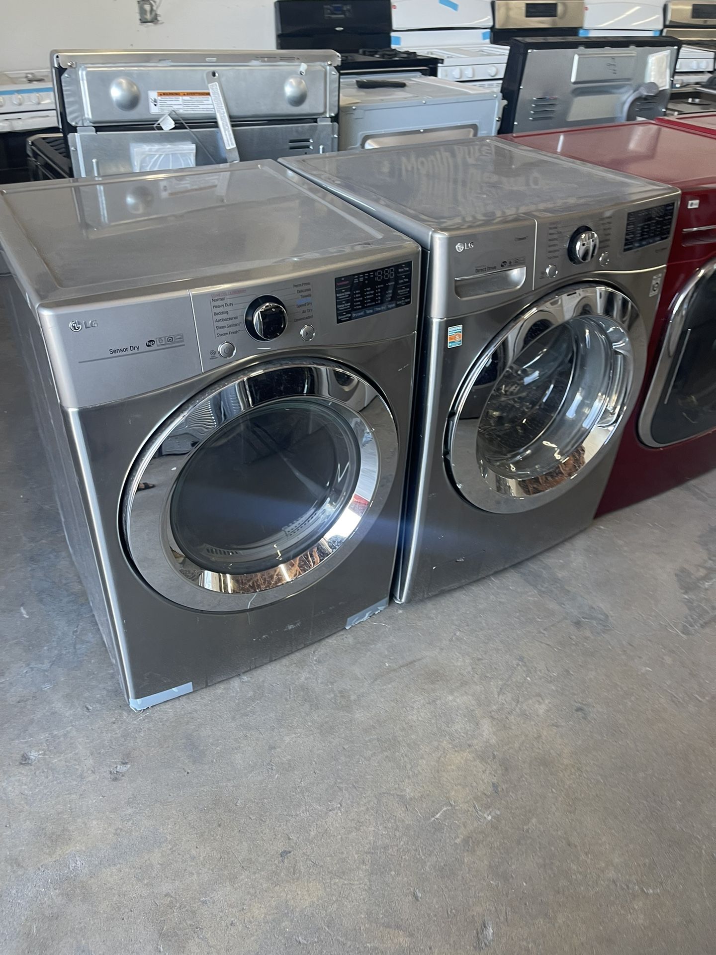 Lg Washer And Dryer Set
