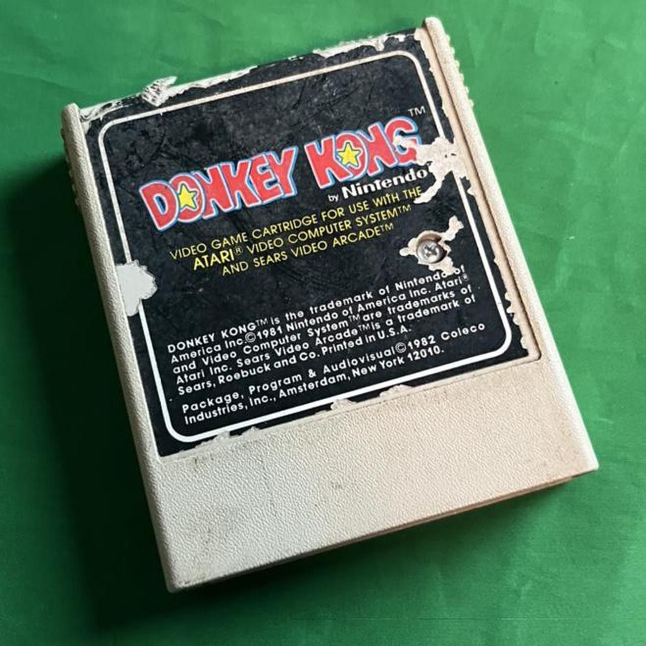 1981 Donkey Kong Atari 