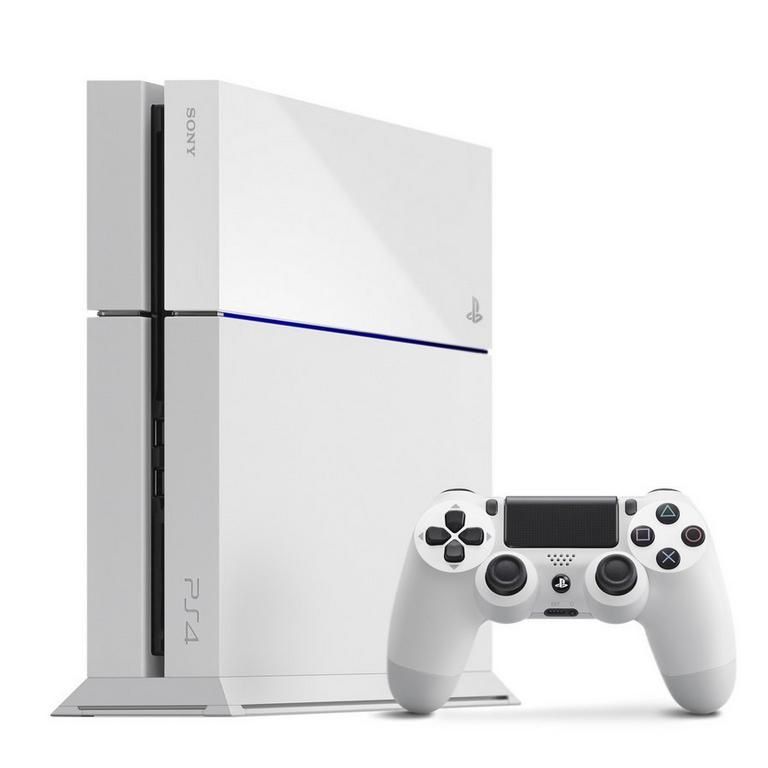 Sony PS4 500GB Glacier White PlayStation 4 Original Console 2 Controllers
