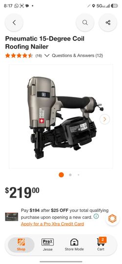 Porter cable nail guns
