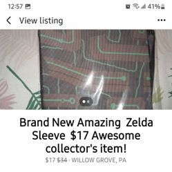Brand New!  Zelda  Sleeve  $17. #Zelda #Nintendo 