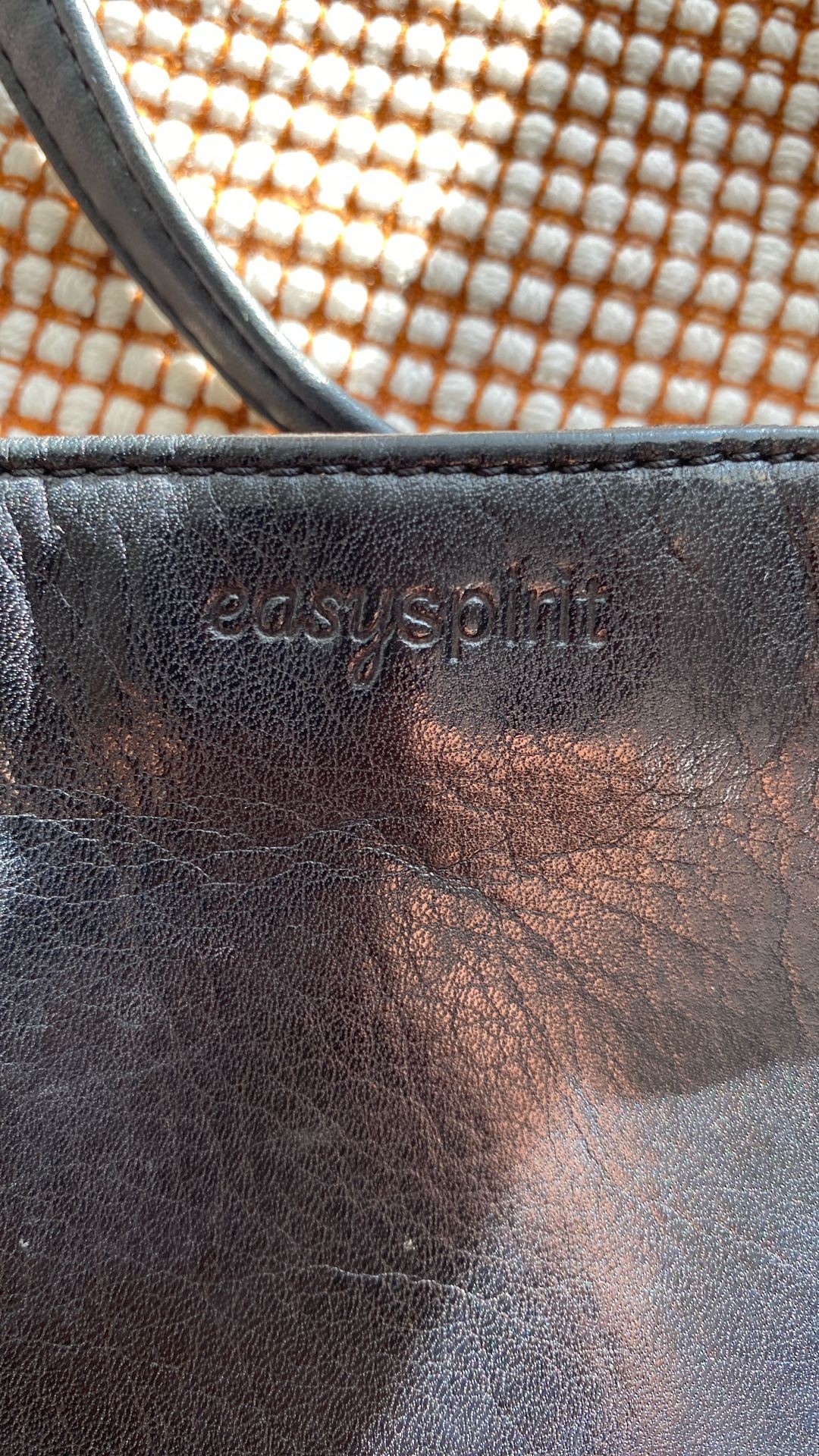 Vintage Easy Spirit Cross body Leather Bag 