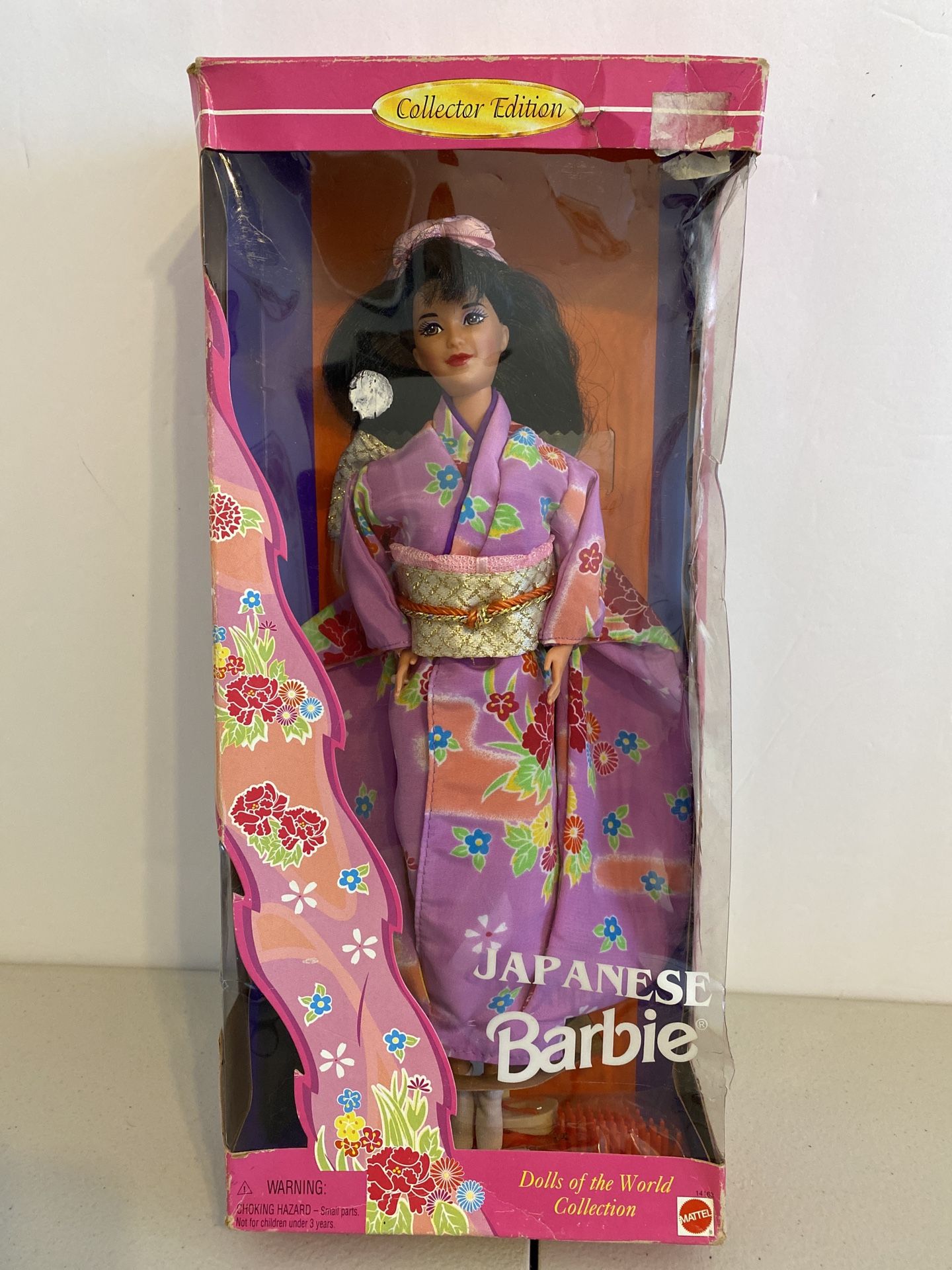 JAPANESE BARBIE BY MATTEL 1994 #14163 C.E. DOLLS OF THE WORLD COLLECTION NIB!