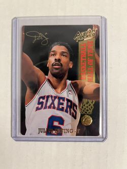 NBA Trading Card Julius Erving (DR. J) Hi Pro 1993