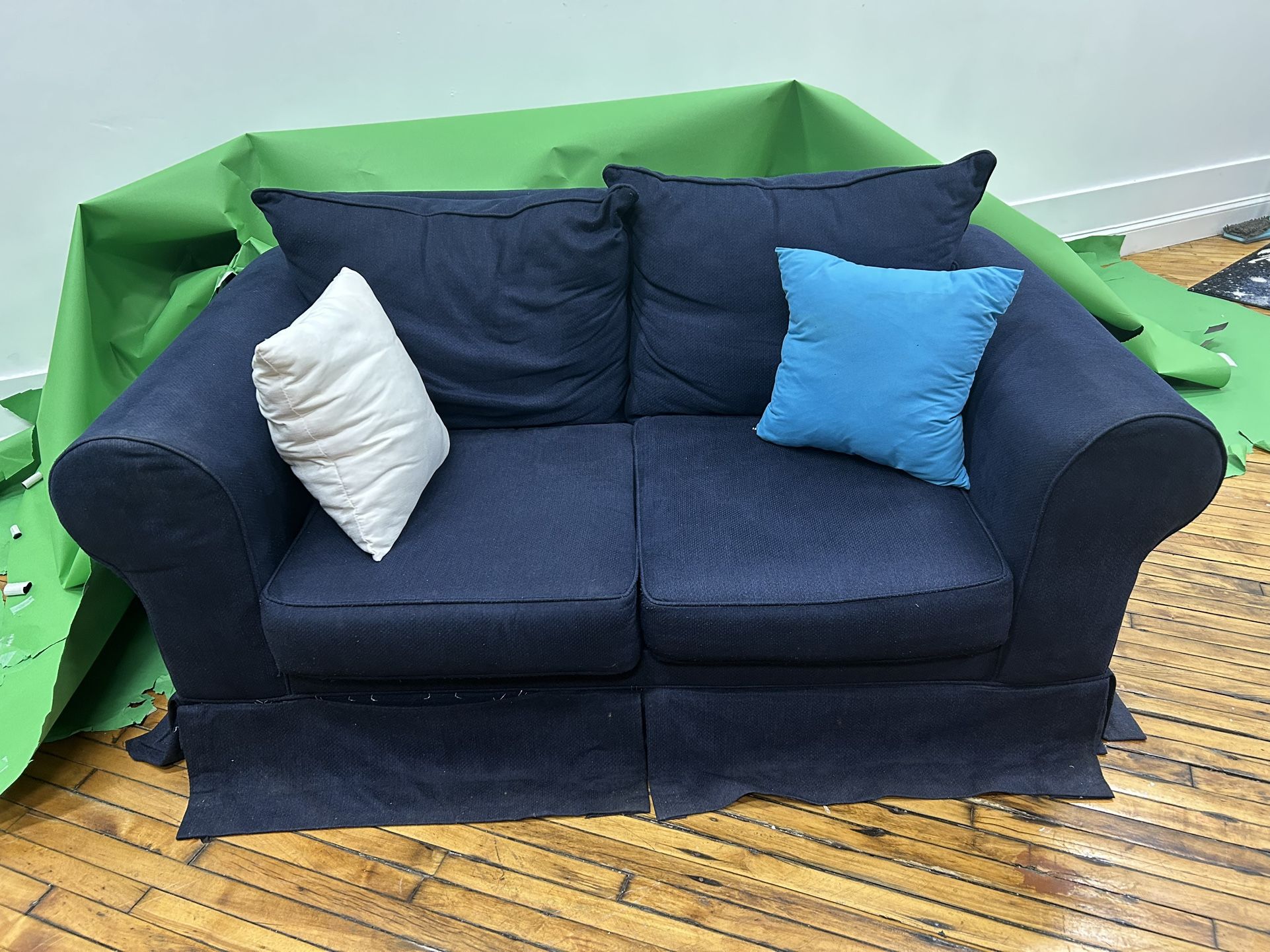 4 Pieces Love Seat And Chairs Set With Ottoman
