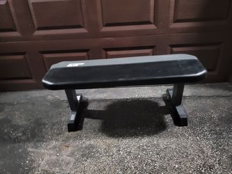 Weight Bench Fitness Gear Fixed Flat