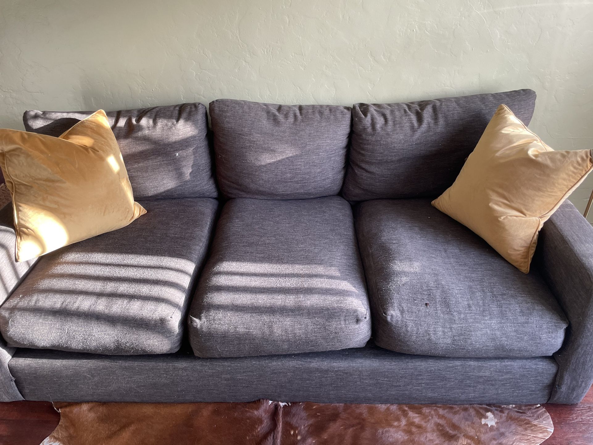 Pottery Barn Down Sofa