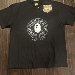 BapeXchrome Hearts Tee